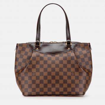Pre Owned Louis Vuitton Brown Damier Ebene Westminster PM