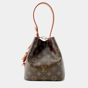 Pre Owned Louis Vuitton All In Bordeaux Monogram Size BB