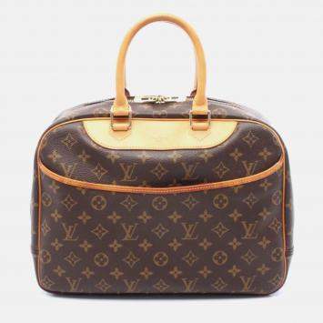 Pre Owned Louis Vuitton Deauville Bowling Vanity Monogram