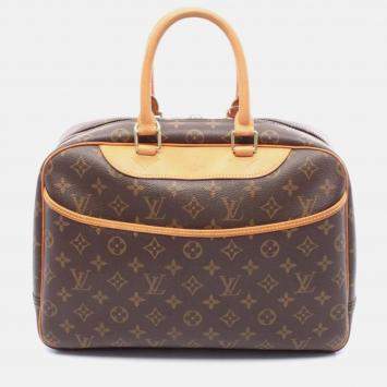 Pre Owned Louis Vuitton Deauville Bowling Vanity Monogram