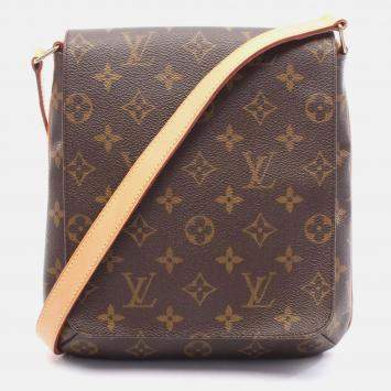 مملوكة مسبقًا Louis Vuitton Musette Salsa Short Shoulder Bag M51258 Monogram Used Lv Brown
