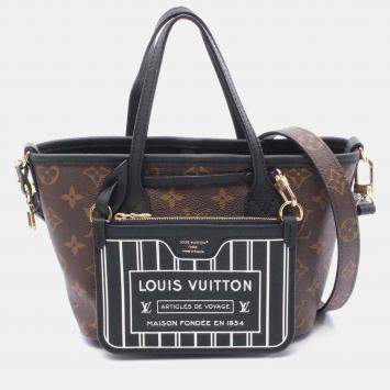 مملوكة مسبقًا حقيبة لوي فيتون نيفيرفول إنسايد آوت بي بي للكتف M12099 مونوغرام نوار LV