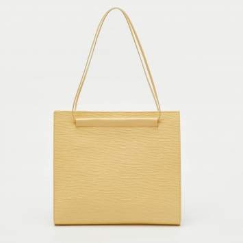 Pre Owned Louis Vuitton Vanilla Epi Leather Saint Tropez Bag