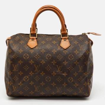Pre Owned Louis Vuitton Monogram Canvas Speedy 30 Bag