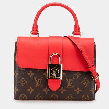 Pre Owned Louis Vuitton Brown Monogram Locky BB