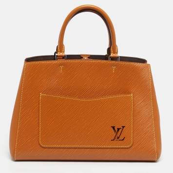 Pre Owned Louis Vuitton Gold Honey Epi Leather Maralle MM Bag