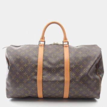 Pre Owned Louis Vuitton Keepall50 Monogram