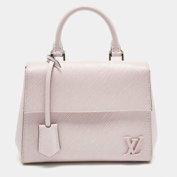 Pre Owned Louis Vuitton Guimauve Epi Leather Cluny Mini Bag