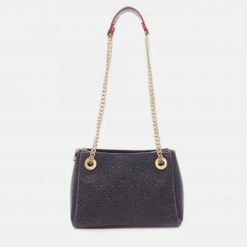 Pre Owned Louis Vuitton Navy Blue Monogram Empreinte Surene BB