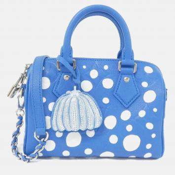 Pre Owned Louis Vuitton Monogram Empreinte (Lv X Yk) Speedy Bandouliere 20Cm Shoulder Bag