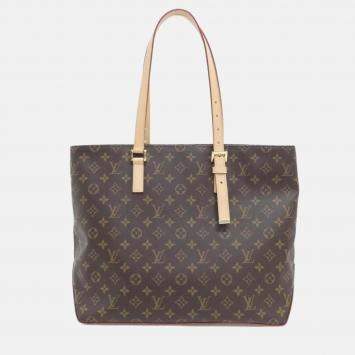 Pre Owned Louis Vuitton Mezzo Brown Monogram Canvas Shoulder Bag