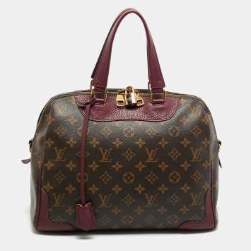 Pre Owned Louis Vuitton Aurore Monogram Canvas Retiro NM Bag