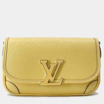 Pre Owned Louis Vuitton Buci NM Yellow Epi Leather Shoulder Bag