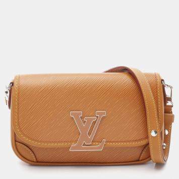 Pre Owned Louis Vuitton Buci NM Brown Epi Leather Shoulder Bag
