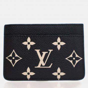 Pre Owned Louis Vuitton Monogram Empreinte Card Holder