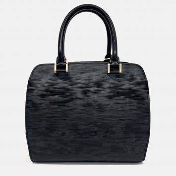 Pre Owned Louis Vuitton Black Epi Leather Pont Neuf
