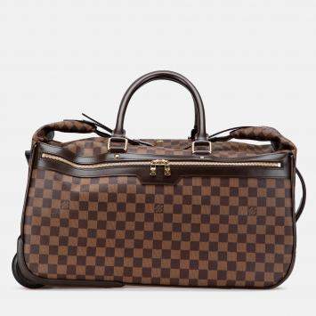 Pre Owned Louis Vuitton Brown Damier Ebene Eole 50