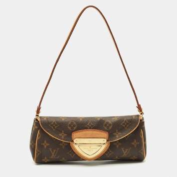 Pre Owned Louis Vuitton Monogram Canvas Beverly Clutch Bag