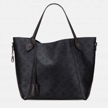 Pre Owned Louis Vuitton Black Monogram Mahina Hina MM