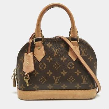 Pre Owned Louis Vuitton Monogram Canvas Alma BB Bag