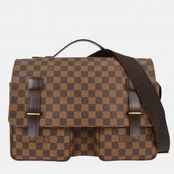 Pre Owned Louis Vuitton Damier Broadway 2way Business Handbag