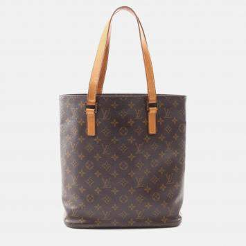 Pre Owned Louis Vuitton Vavin Gm Shoulder Tote Bag  Monogram Canvas Leather
