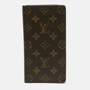 Pre Owned Louis Vuitton Monogram Canvas Porte Valeurs Wallet