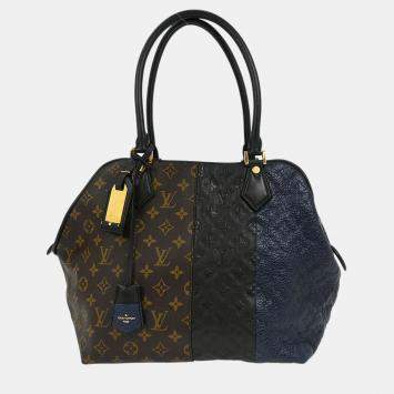 Pre Owned Louis Vuitton Monogram Blocks Tote Handbag