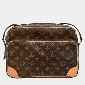 Pre Owned Louis Vuitton Monogram Nile Shoulder Bag