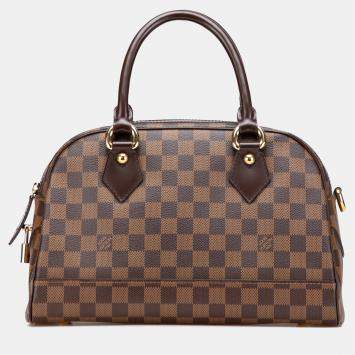 Pre Owned Louis Vuitton Brown Damier Ebene Duomo