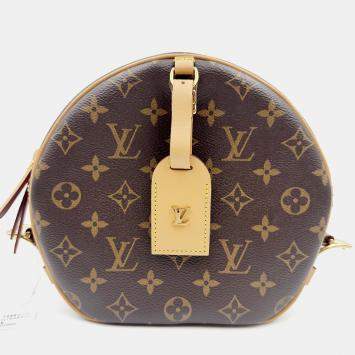 Pre Owned Louis Vuitton Monogram Boite Chapeau Souple MM Shoulder Bag