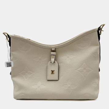 Pre Owned Louis Vuitton Carryall Zip NM PM Empreinte Shoulder Bag