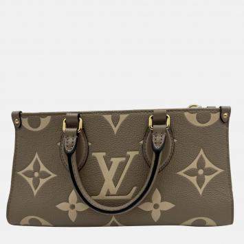 Pre Owned Louis Vuitton OnTheGo East West Monogram Empreinte Leather Tote Bag