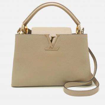 Pre Owned Louis Vuitton Capucines  Galle Taurillon Leather MM Handbag