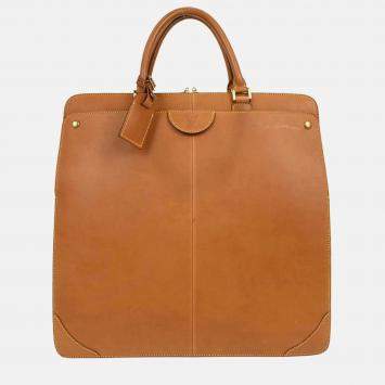 Pre Owned Louis Vuitton Brown Nomad Negev GM Handbag