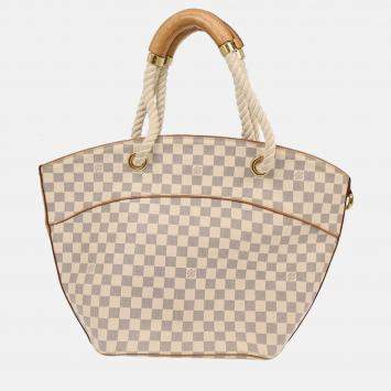 مملوكة مسبقًا Louis Vuitton Damier Azur Pampelonne GM Tote Handbag