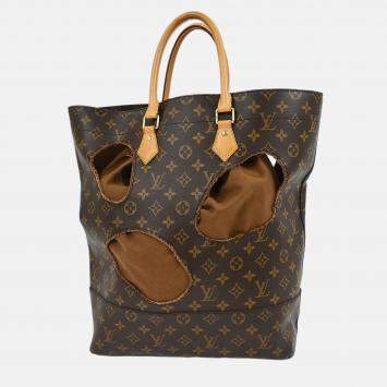 Pre Owned Louis Vuitton Bag With Holes Tote Bag COMME des GARCONS