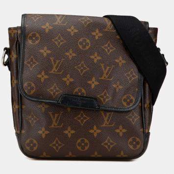 مملوكة مسبقًا Louis Vuitton Brown Monogram Macassar Bass PM