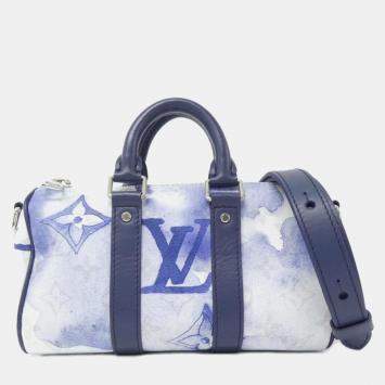Pre Owned Louis Vuitton Watercolor Monogram Keepall Xs Boston Bag