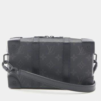 Pre Owned Louis Vuitton Soft Trunk Monogram Eclipse Crossbody Bag