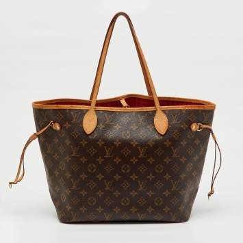 Pre Owned  Louis Vuitton Monogram Canvas Neverfull MM Bag
