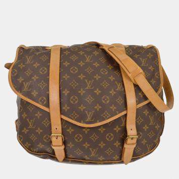 مملوكة مسبقًا Louis Vuitton Monogram Saumur 43 Messenger Bag