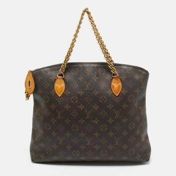 Pre Owned Louis Vuitton Monogram Canvas Lockit Chain Bag