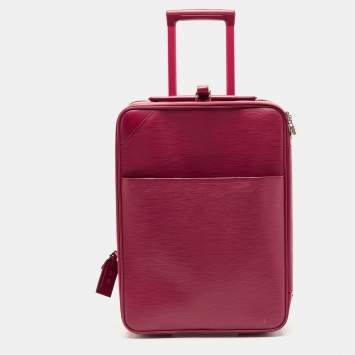Pre Owned Louis Vuitton Grenade Epi Leather Pegase 55 Luggage