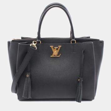 Pre Owned Louis Vuitton Leather Lockmeto Satchel