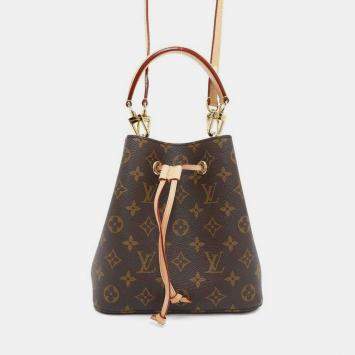 Pre Owned Louis Vuitton Neo Noe BB Monogram Canvas Shoulder Bag
