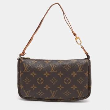 Pre Owned Louis Vuitton Monogram Canvas Pochette Accessoires