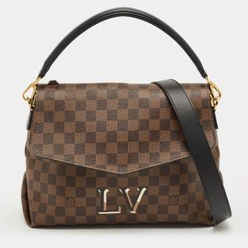 Pre Owned Louis Vuitton Damier Canvas Beaubourg MM Bag