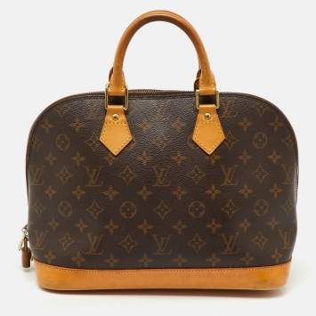 Pre Owned Louis Vuitton Monogram Canvas Alma PM Bag