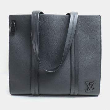 Pre Owned Louis Vuitton Take Off Tote Bag Aerogram Black